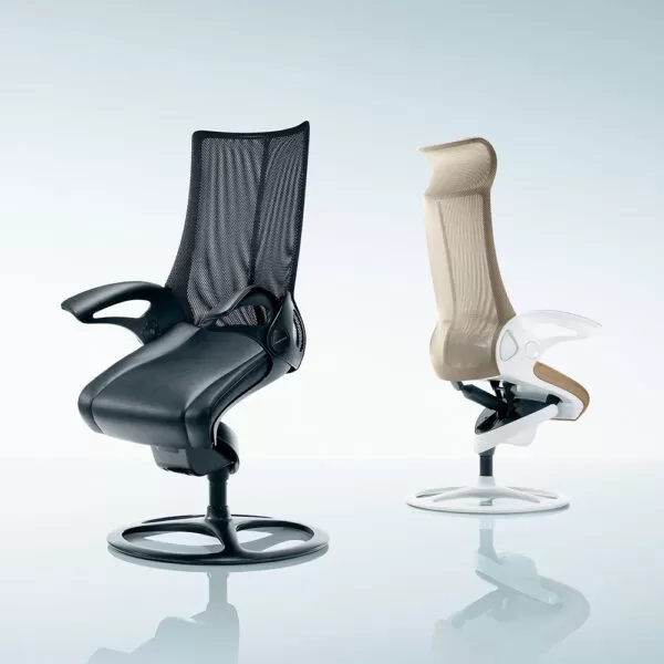 Silla Ergonómica Leopard Blanca - Imagen 2