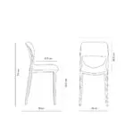 Silla Diana Rosa - Imagen 5