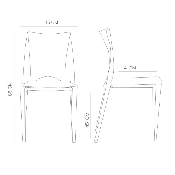 Silla Pismo Roja - Imagen 5