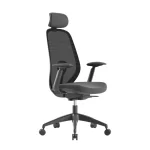 Silla Escritorio Slim Con Cabecero