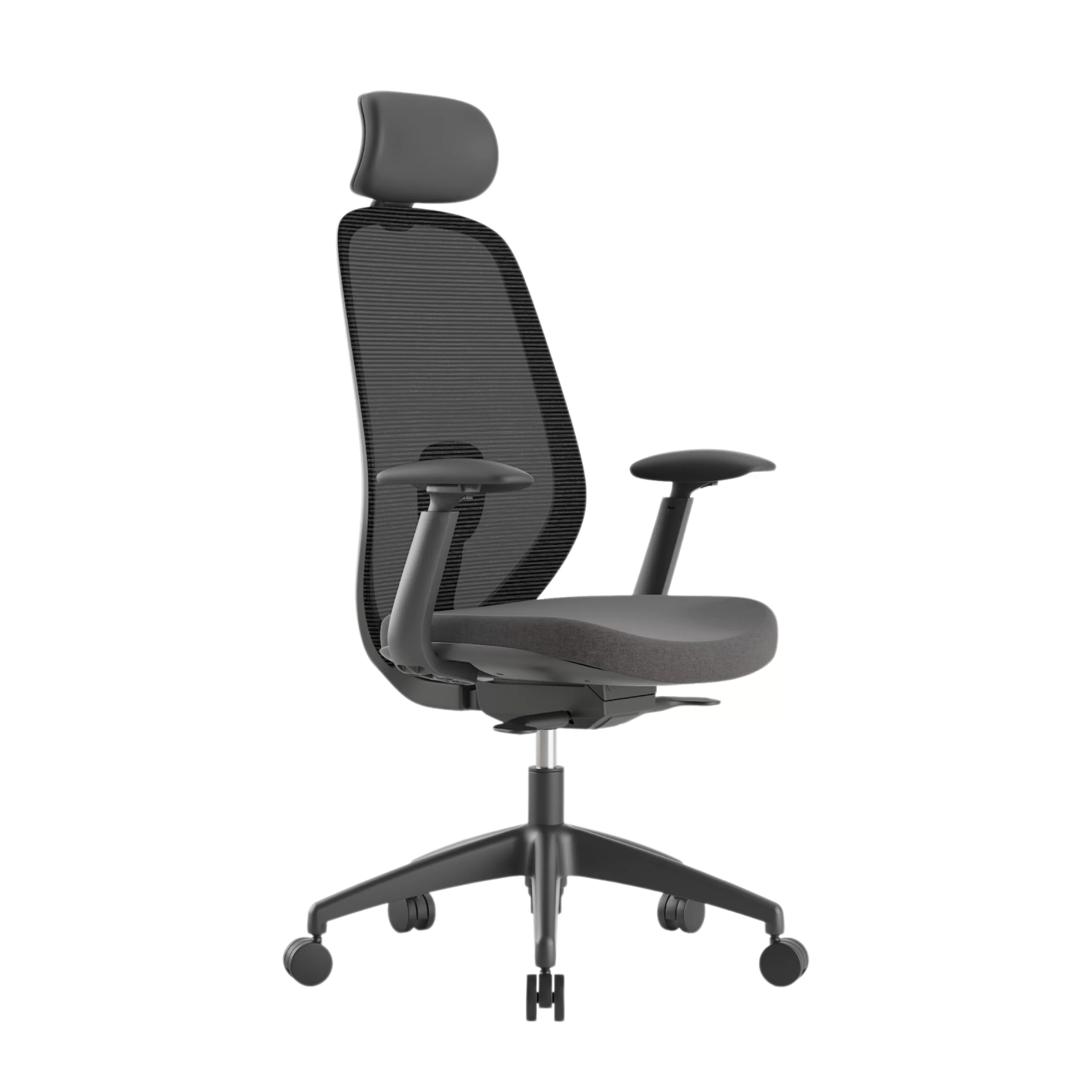 Silla Escritorio Slim Con Cabecero