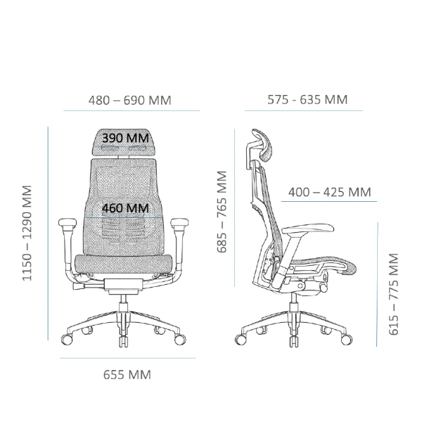 Silla Ergonómica Pofit 2 - Imagen 6