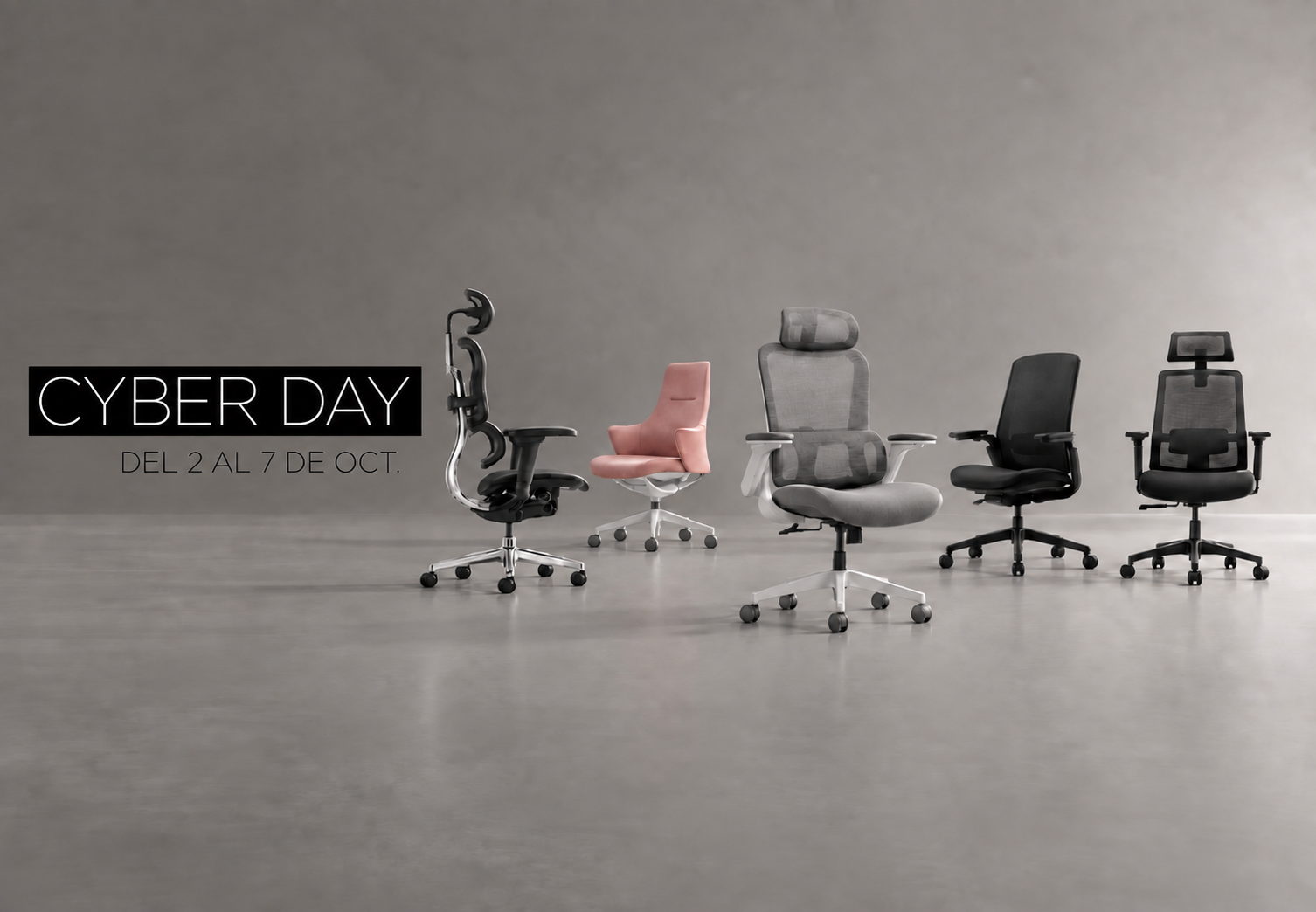 Cyber Day Sillas png